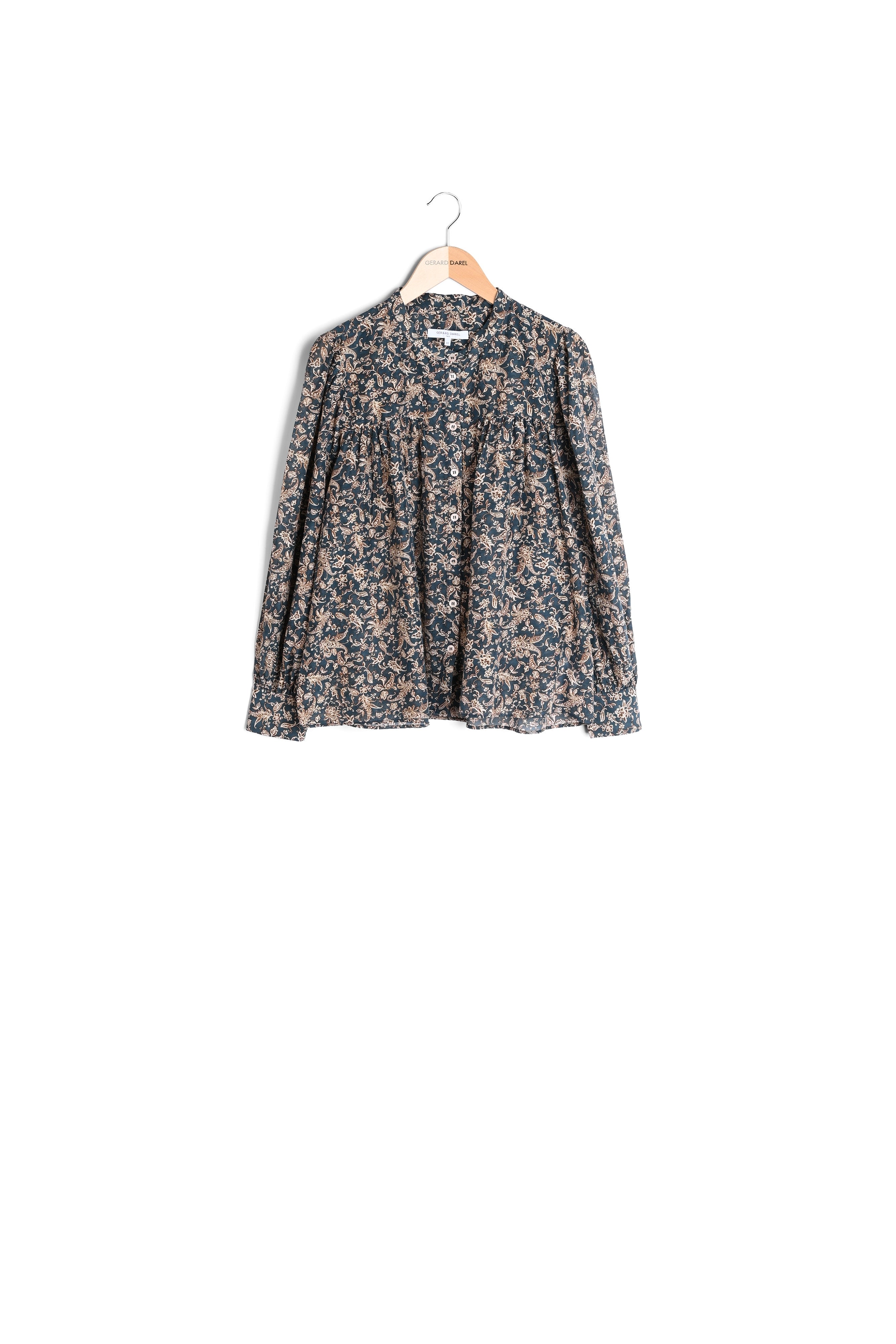 Chemise ample en voile de coton - CALLIE Faume - seconde main