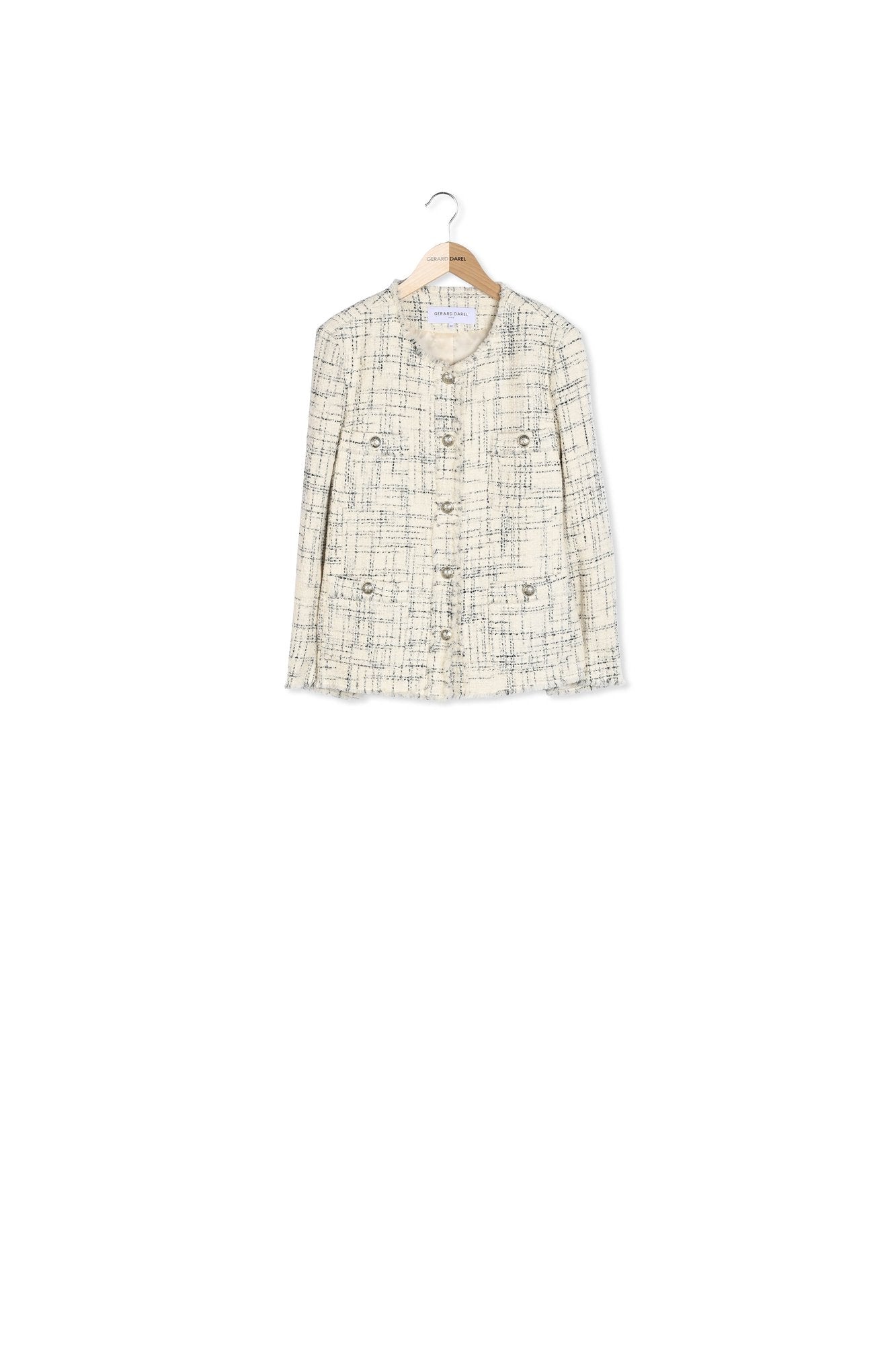 Veste mi-longue en tweed - BRENDA Faume - seconde main