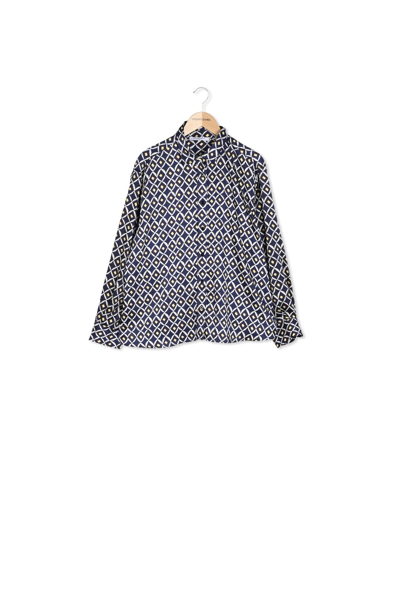 Chemise satinée imprimée - ANAE Faume - seconde main