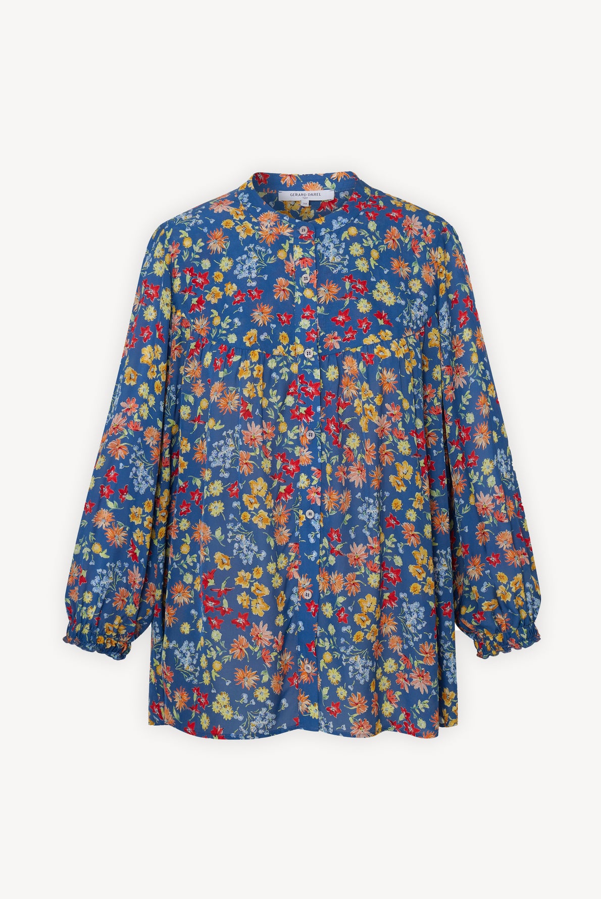 Chemise fluide à motif floral - CYBILLE Faume - seconde main