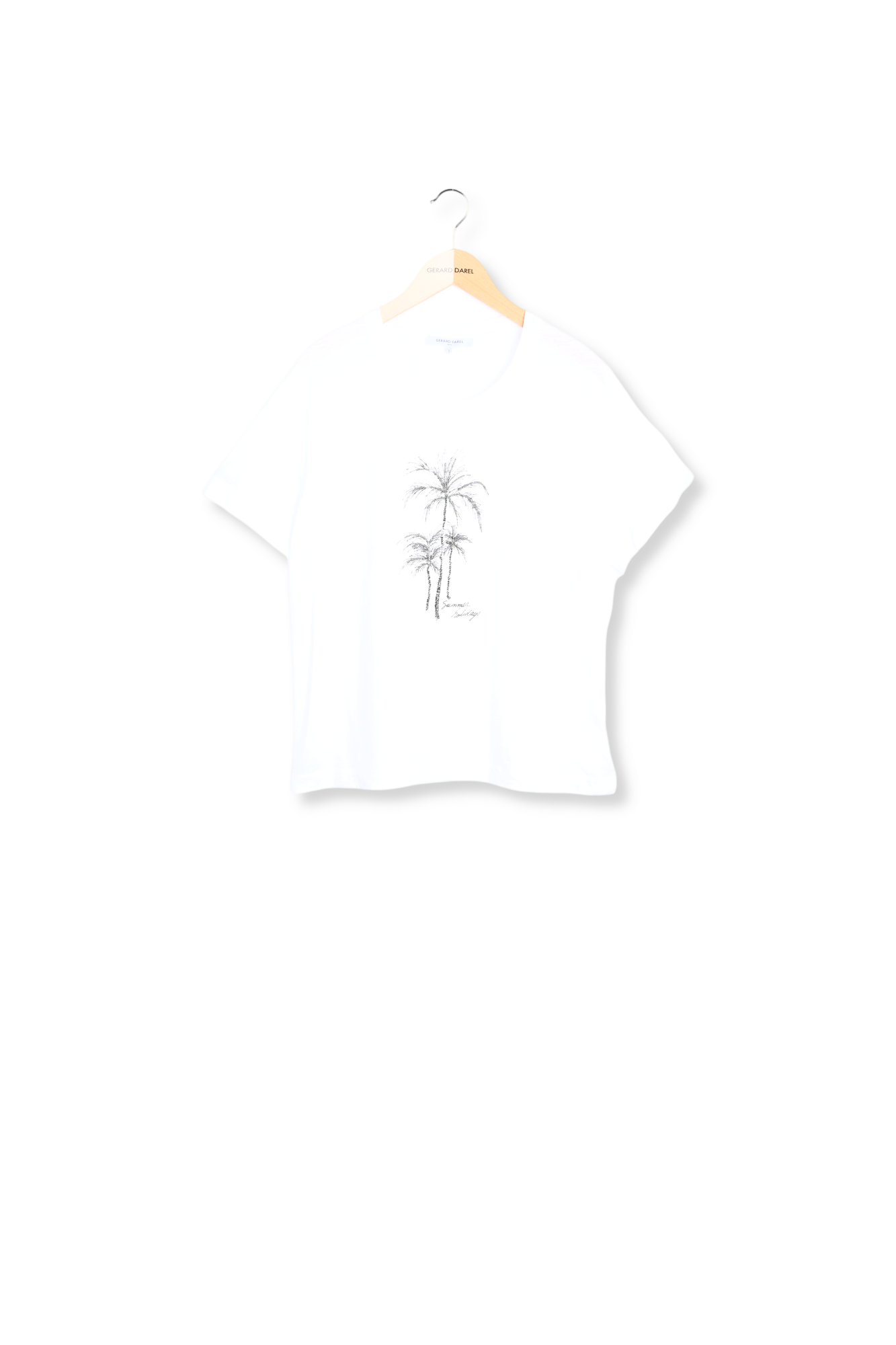 T-Shirt 100% coton à palmier - AELLE Faume - seconde main