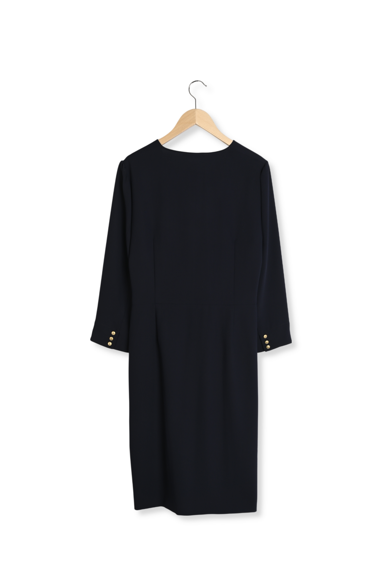 Robe cache-c½ur en crêpe Faume - seconde main