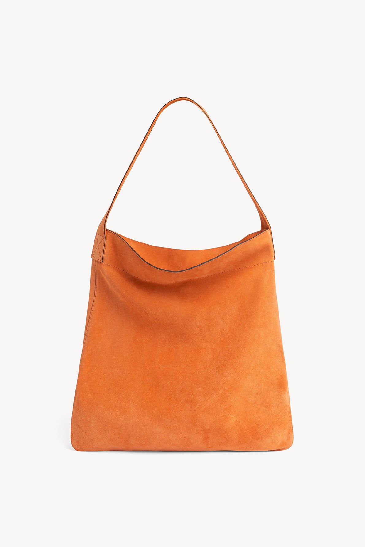 Sac Hobo en cuir velours - LADY FOLK Faume - seconde main