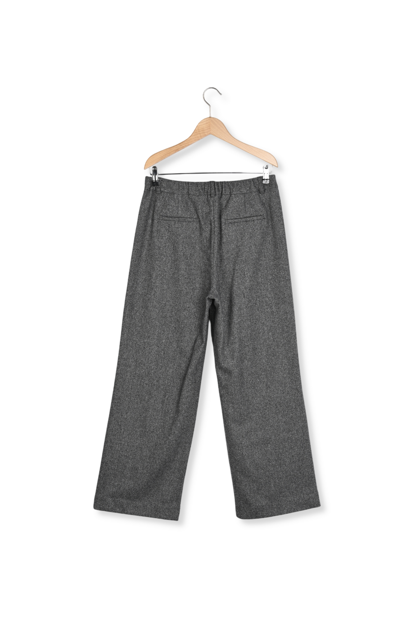 Pantalon droit à chevrons- NADYGE Faume - seconde main