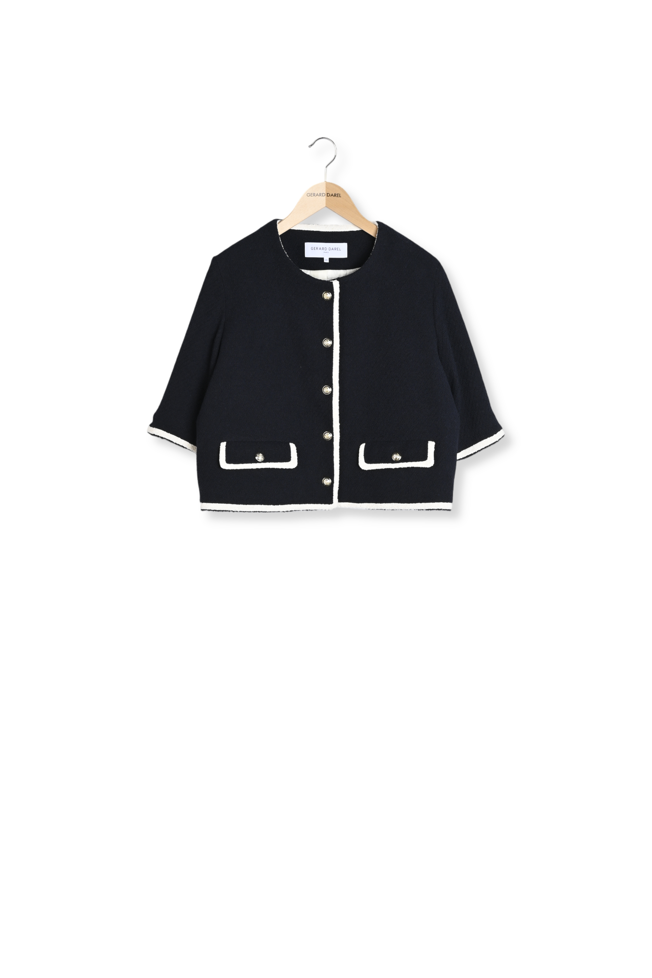 Veste courte esprit tweed - RELINA Faume - seconde main