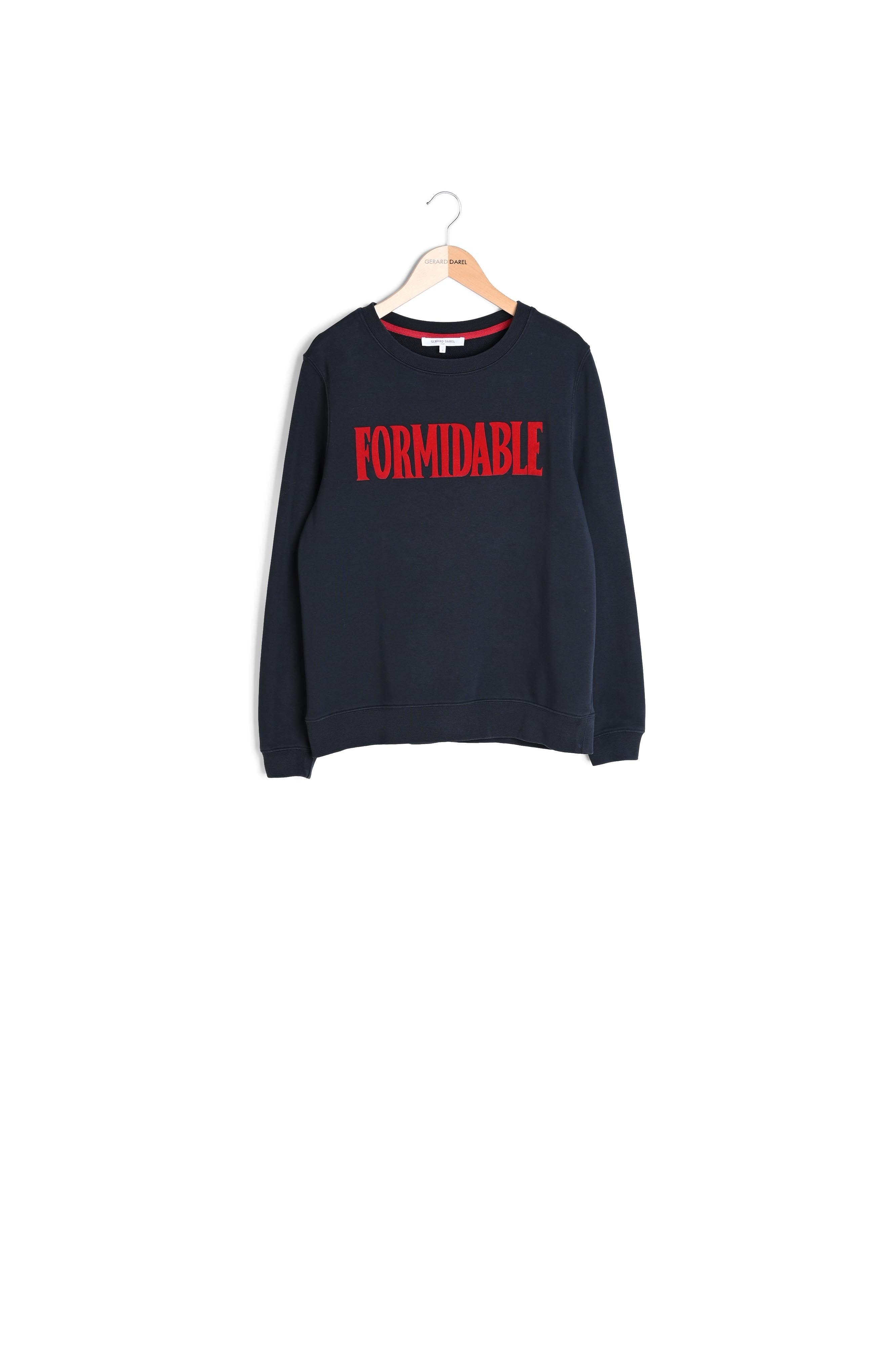 ELIOT - Sweat-shirt avec inscription floquée Faume - seconde main