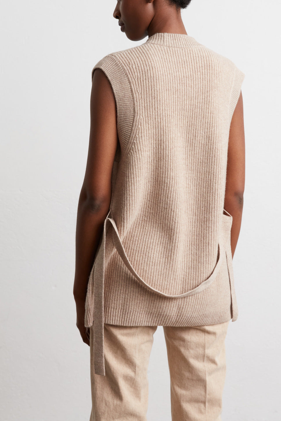 Gilet en laine sans manche - LAUREEN Faume - seconde main