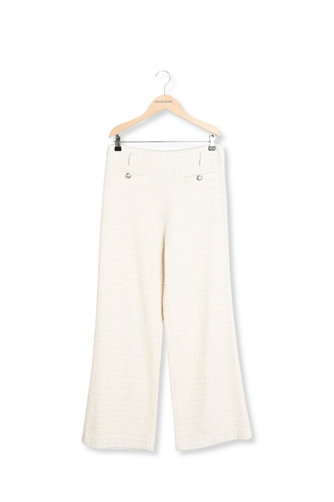 Pantalon large en tweed - CALLIE Faume - seconde main