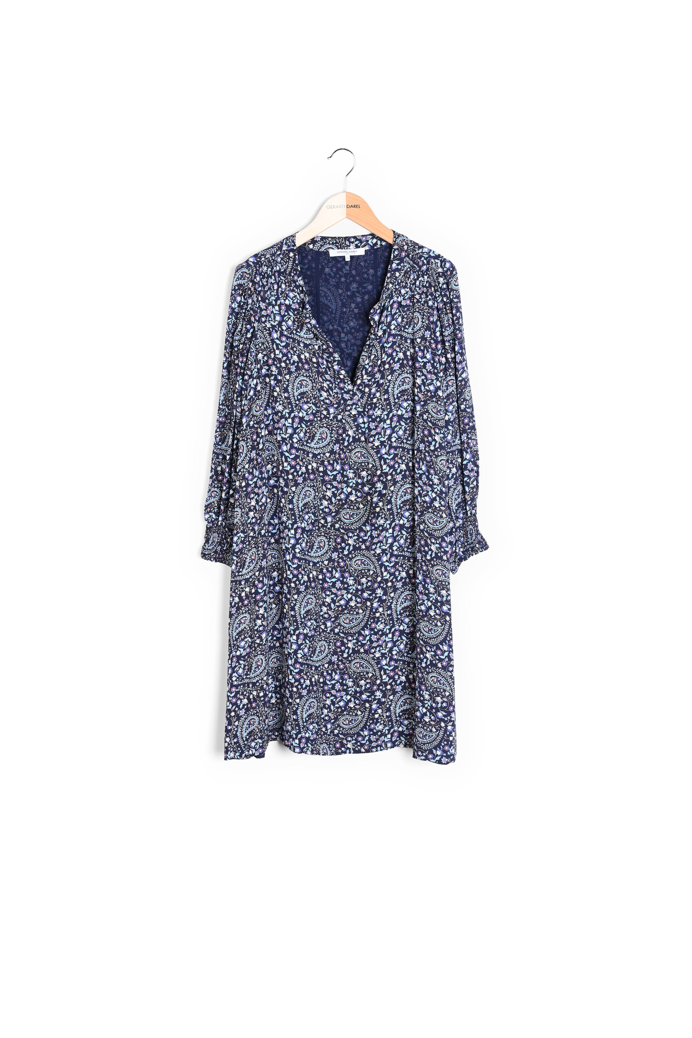 Robe courte imprimé cachemire - EVOLENN Faume - seconde main
