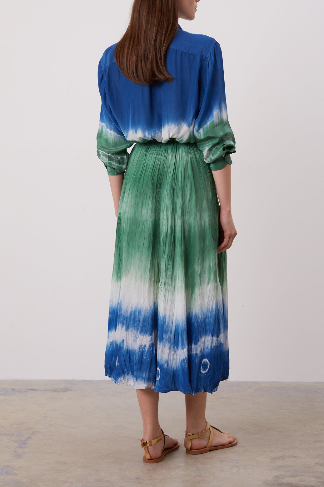 Jupe longue Tie and Dye - BABETH Faume - seconde main