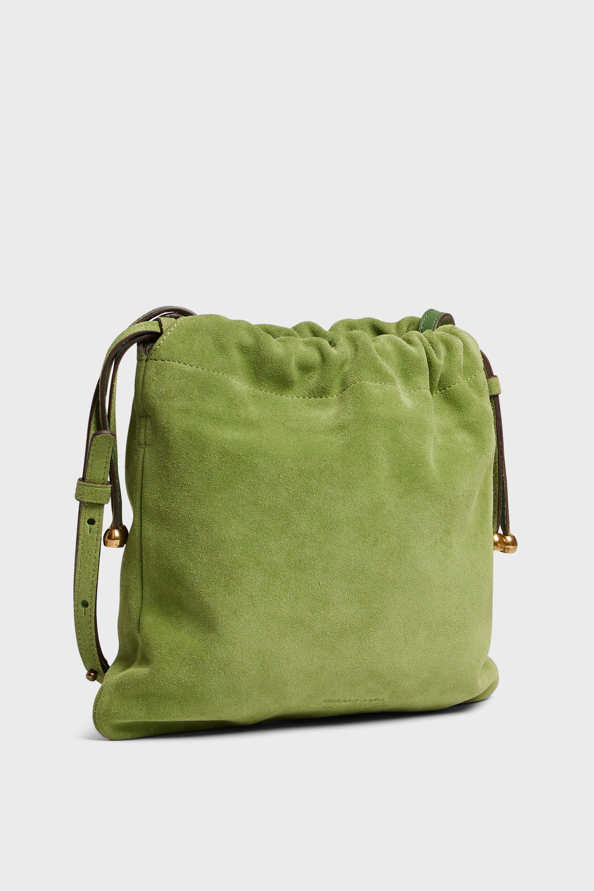 Sac bourse en cuir velours - ALICE Faume - seconde main