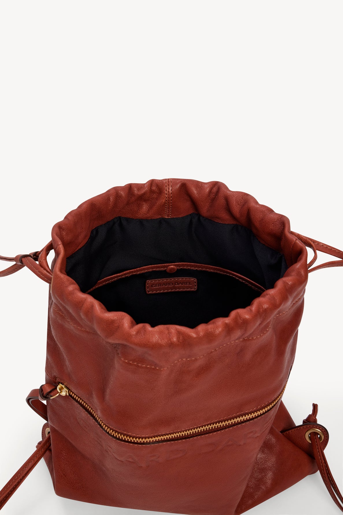 Sac à dos en cuir - EMILE NOMADE Faume - seconde main