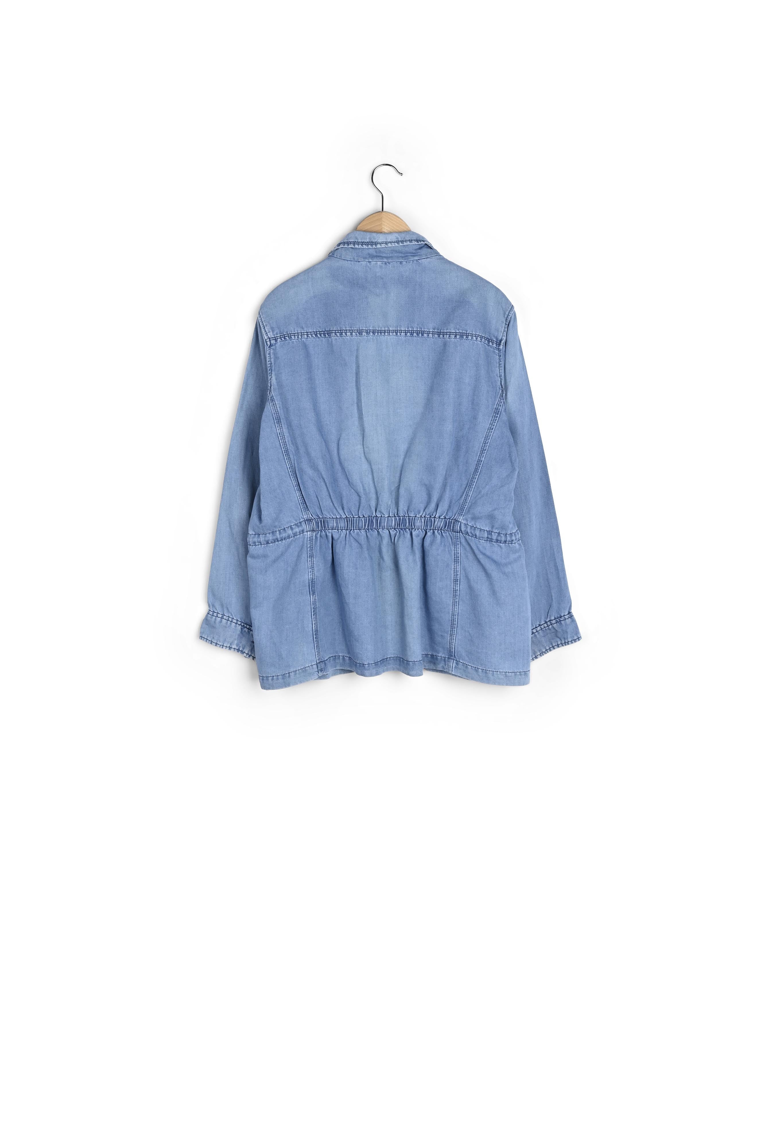 AMALTHEA - Veste façon saharienne en jean Faume - seconde main