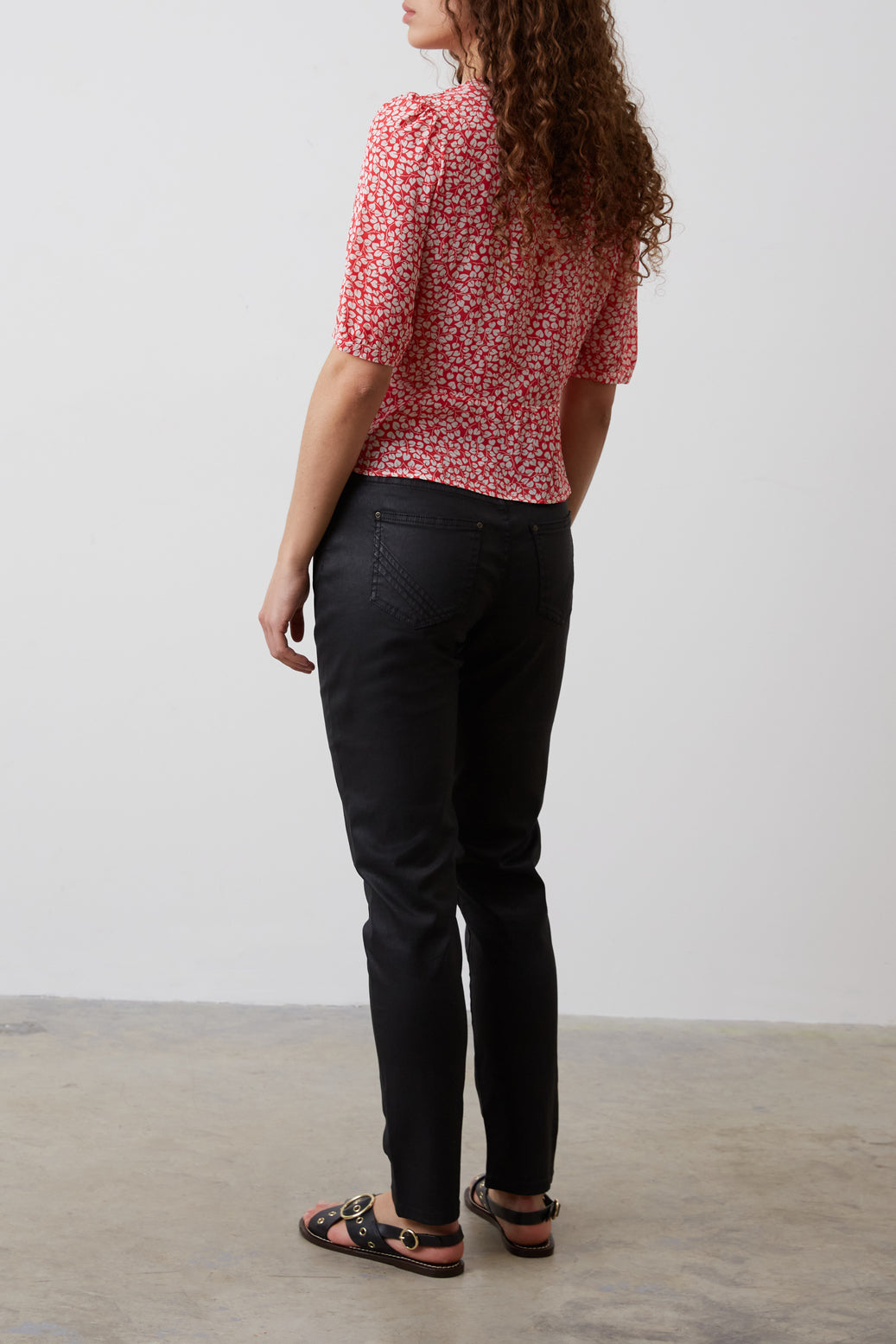 Chemise à fleurs - CANDIDE Faume - seconde main