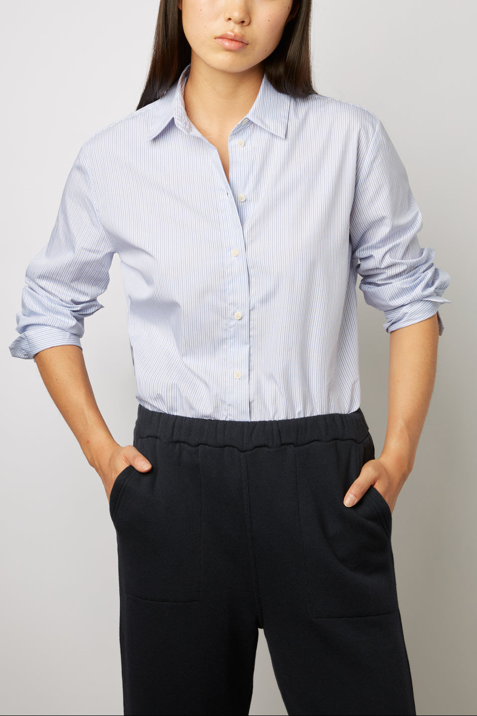 Chemise en popeline rayée - CINDY Faume - seconde main
