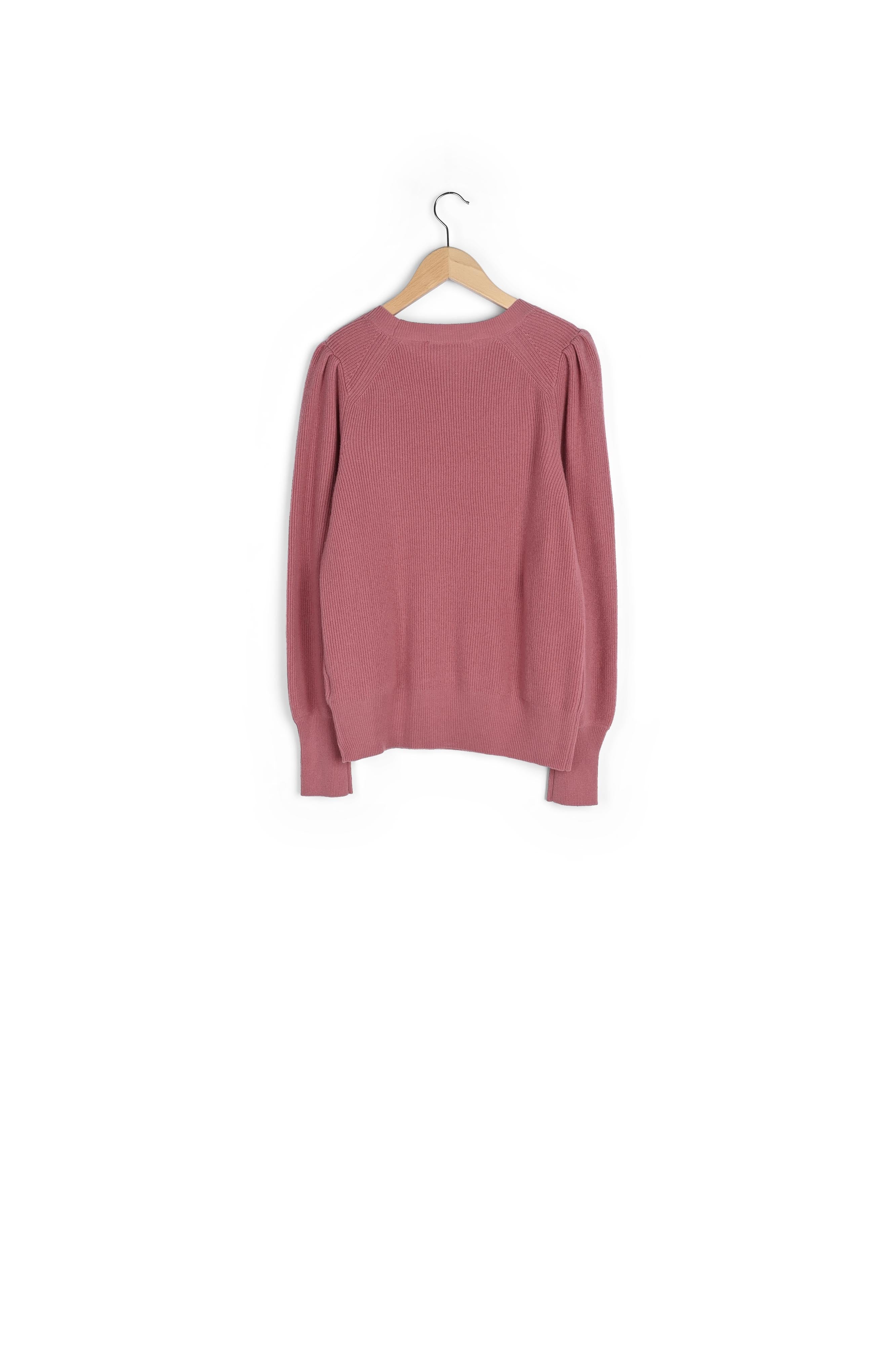 Pull féminin en laine cotelée - LEWIS Faume - seconde main