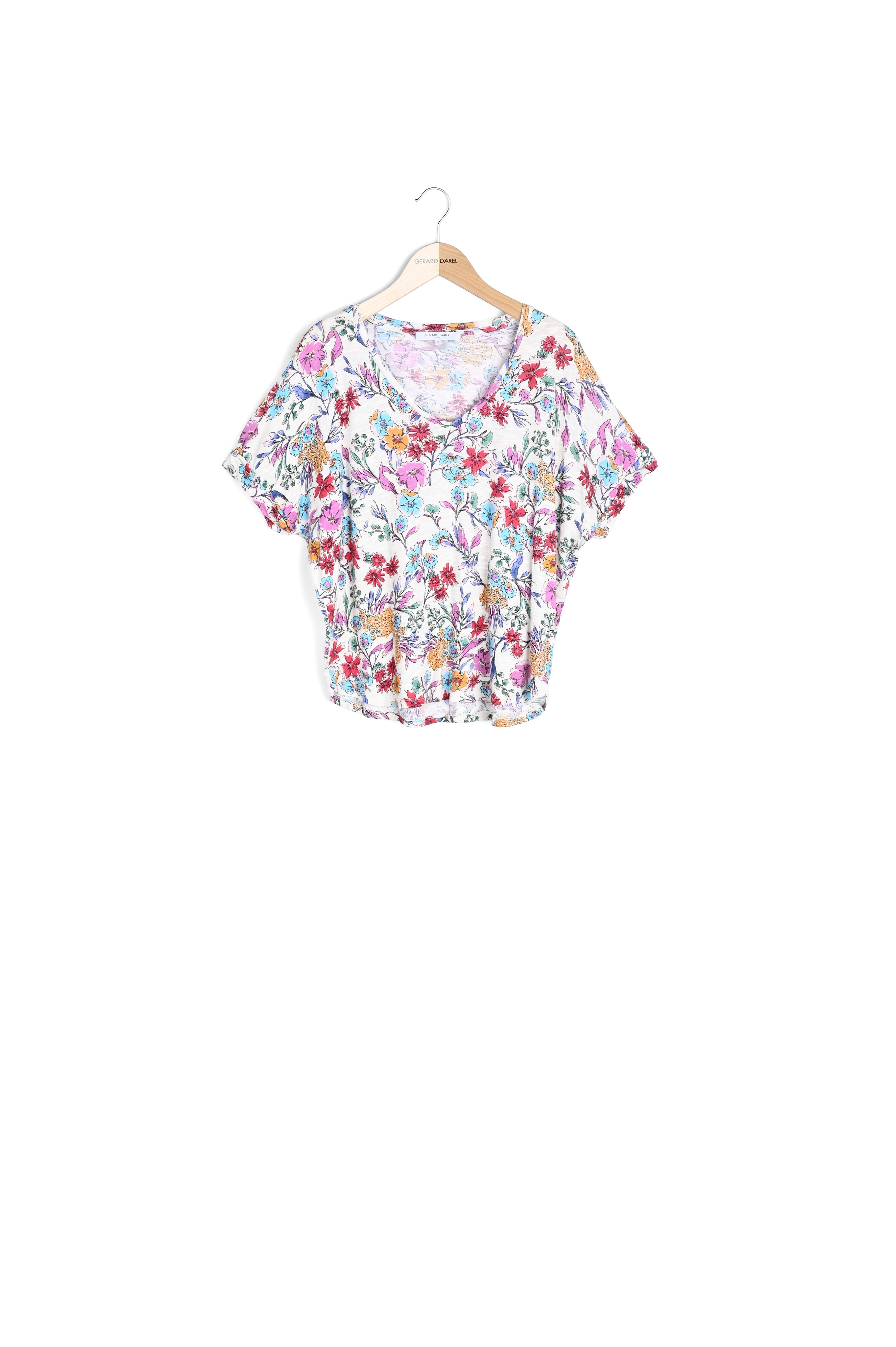 JOAO -Tee-shirt en coton mélangé imprimé Faume - seconde main