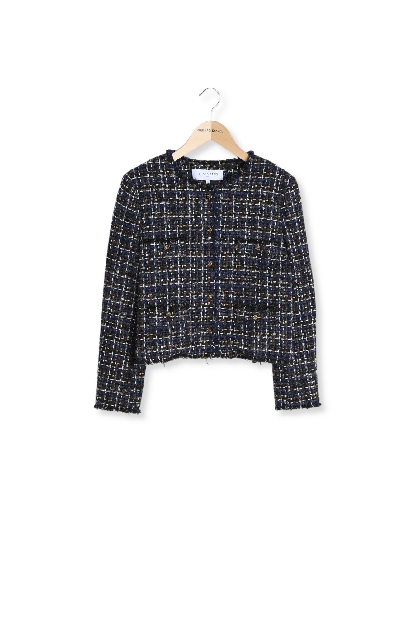 Veste courte en tweed et lurex - NONA Faume - seconde main