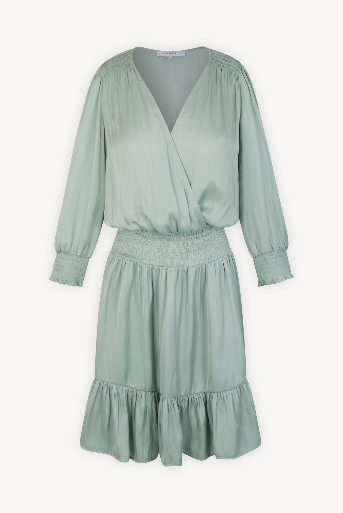 Robe à smocks et volants - JORIS Faume - seconde main