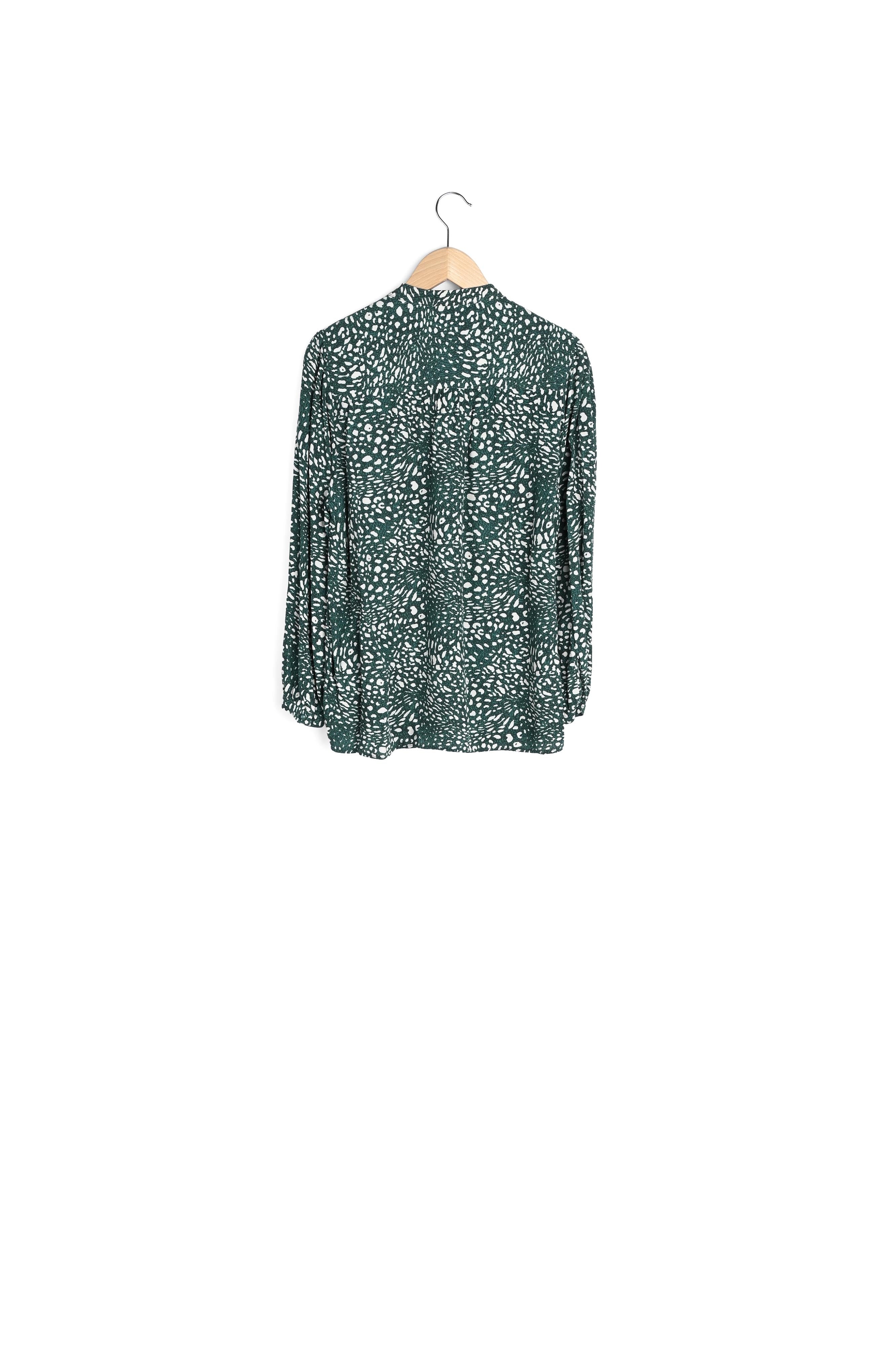 Chemise fluide imprimé léopard - CAROLE Faume - seconde main