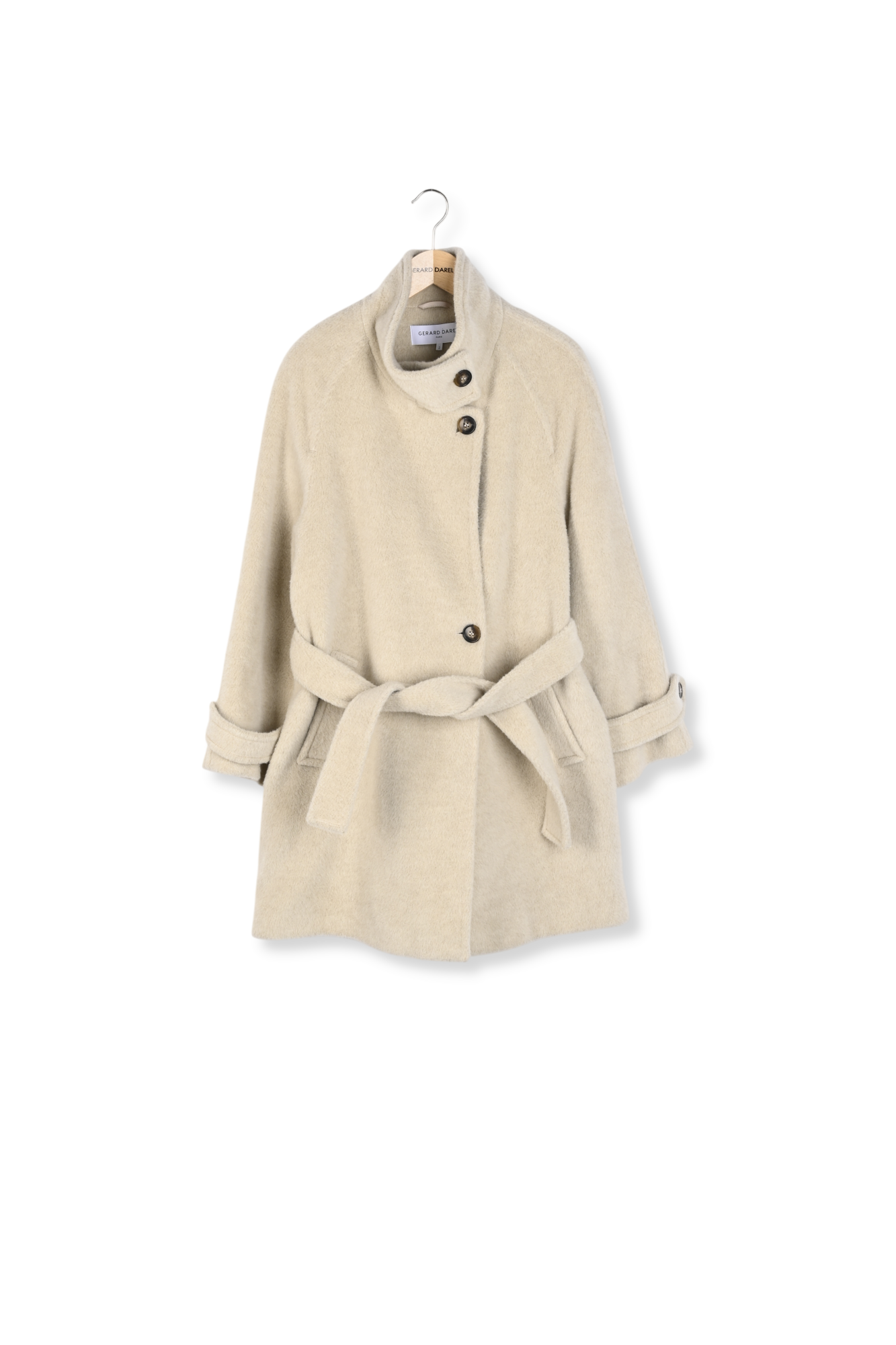 Manteau ceinturé mi-long - LOUISE Faume - seconde main