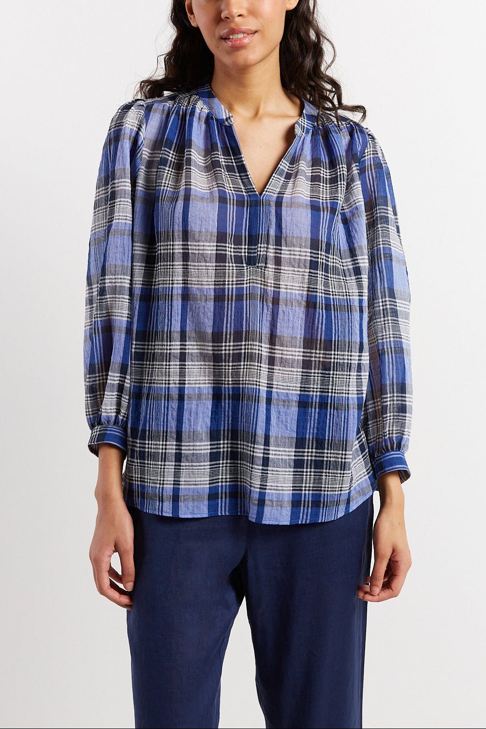 Blouse à carreaux - CLEMENCIA Faume - seconde main