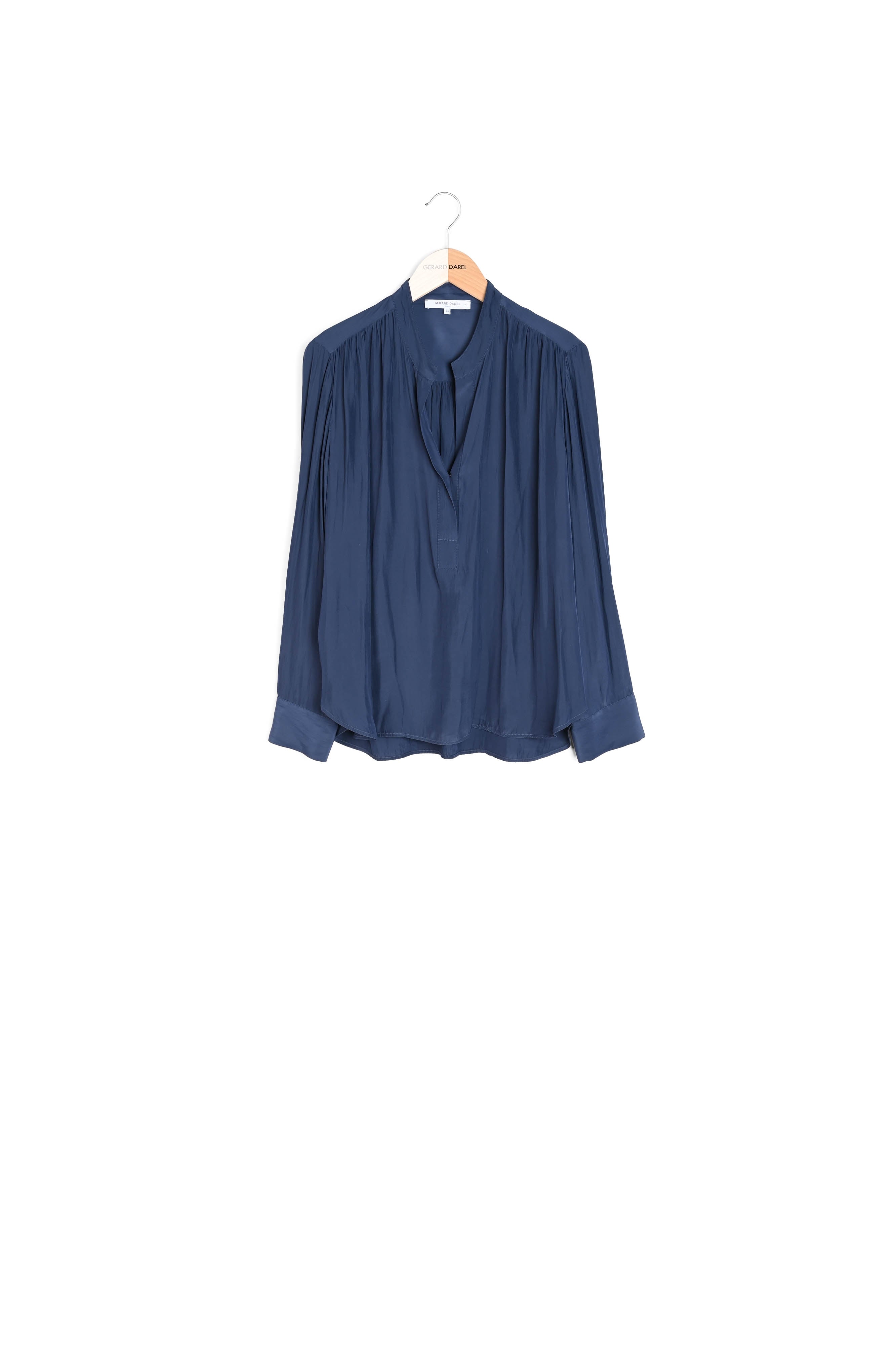 NORA - Blouse au toucher soyeux Faume - seconde main