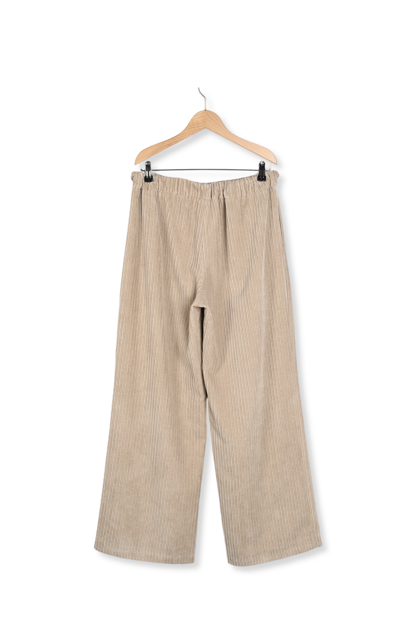 Pantalon ample en velours côtelé - Faume - seconde main