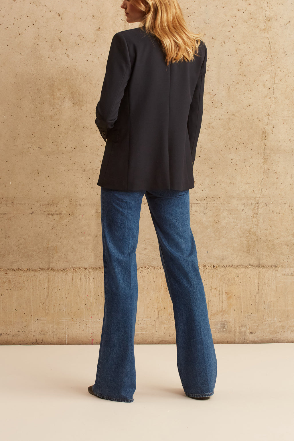 Veste blazer à la coupe droite - NINA Faume - seconde main