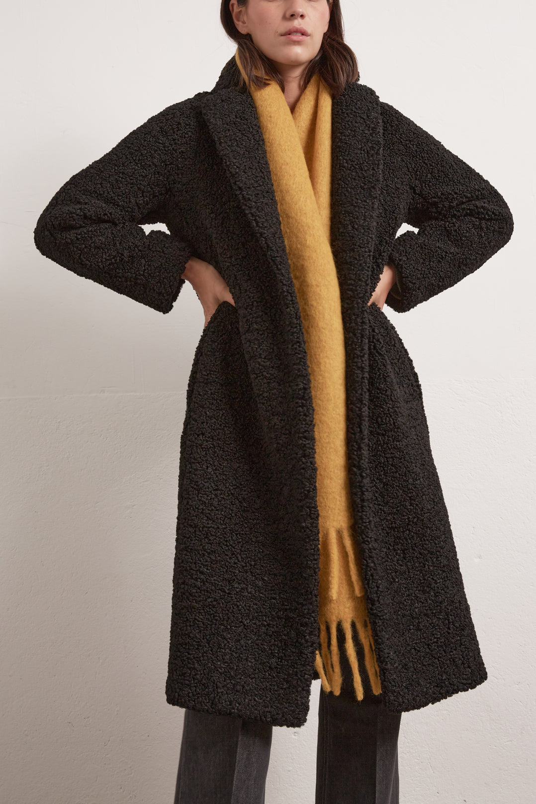 Sophia - Manteau peignoir bouclette Faume - seconde main