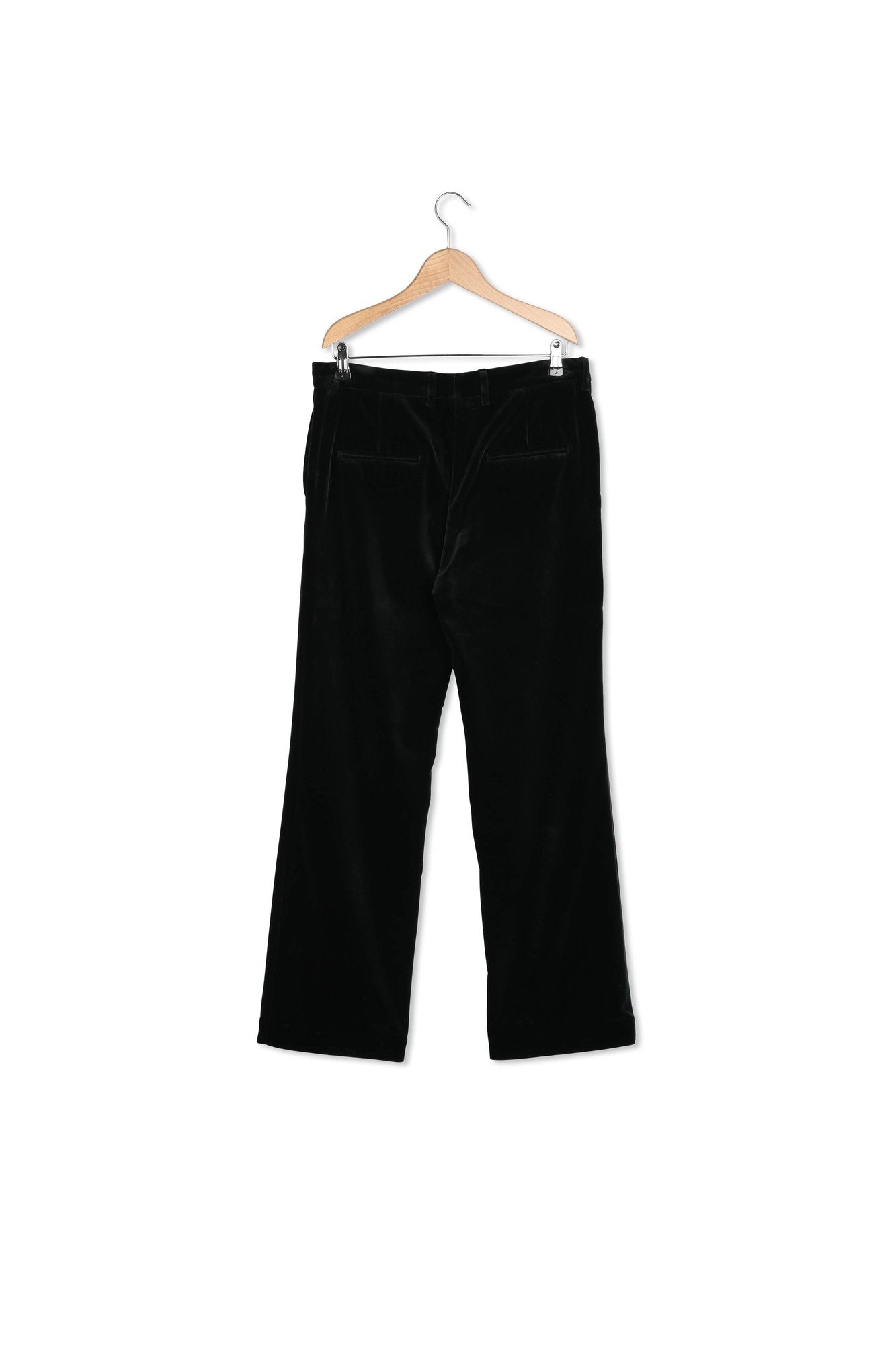 Pantalon droit de tailleur en velours - ELEONIE Faume - seconde main