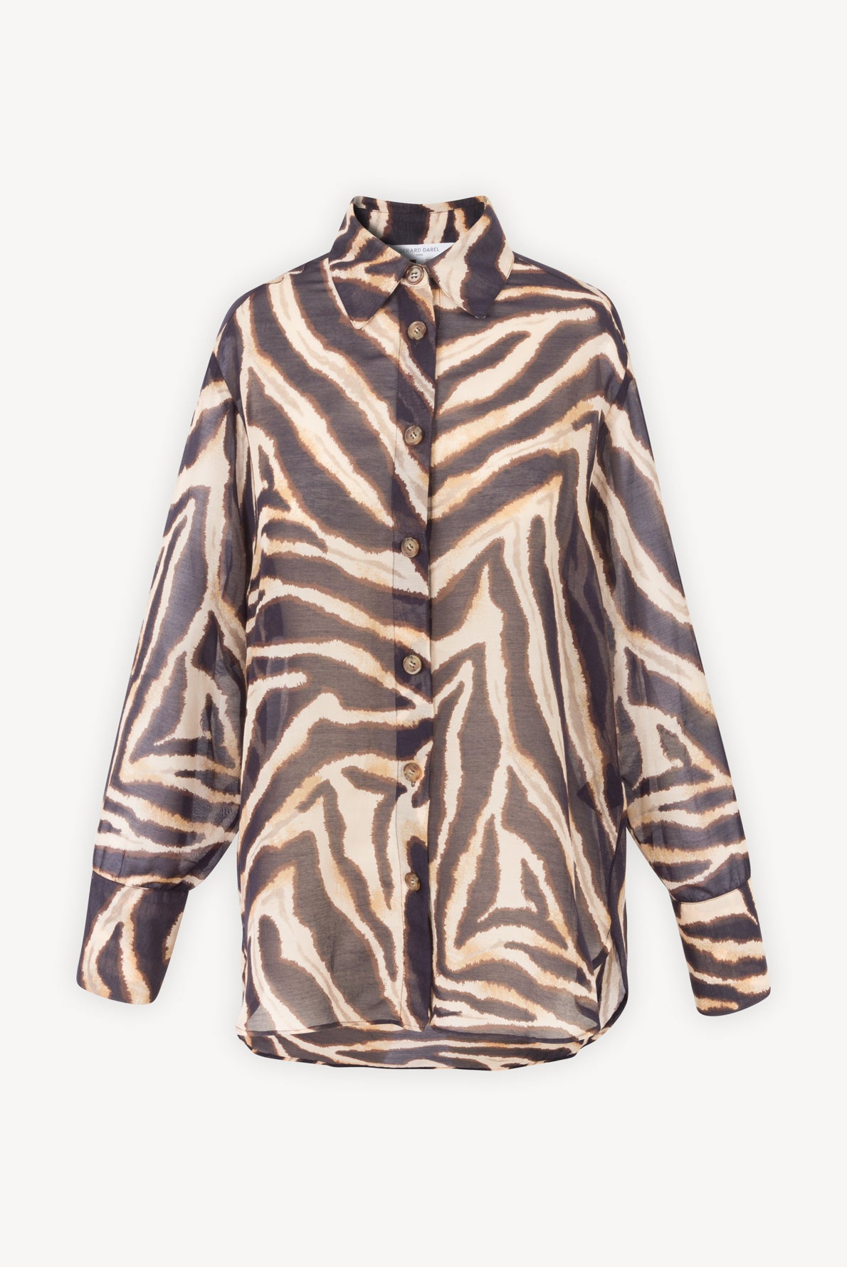 NAIS - chemise à imprimé animalier Faume - seconde main