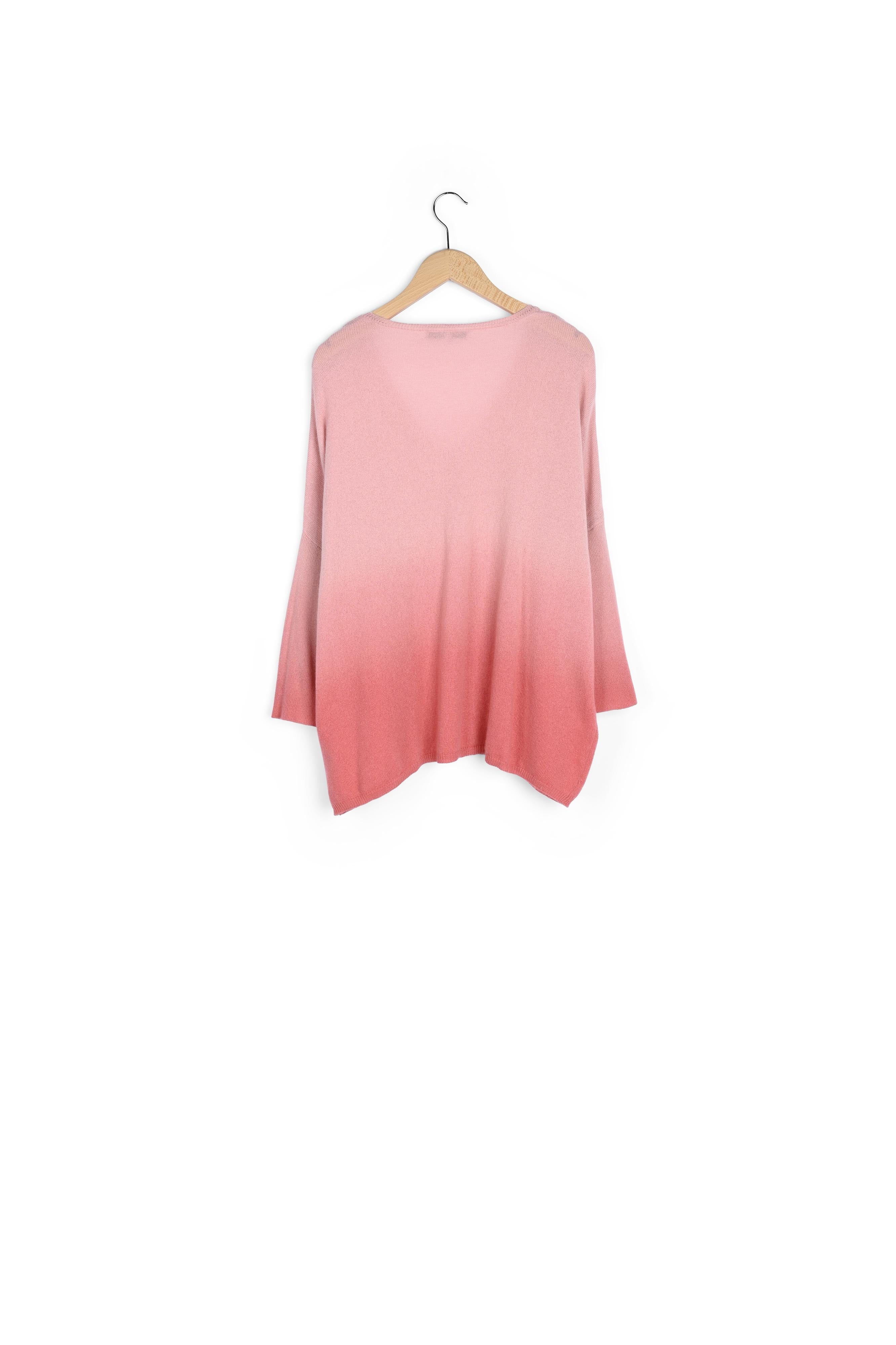 Pull V en cachemire tie and dye - LEANE Faume - seconde main