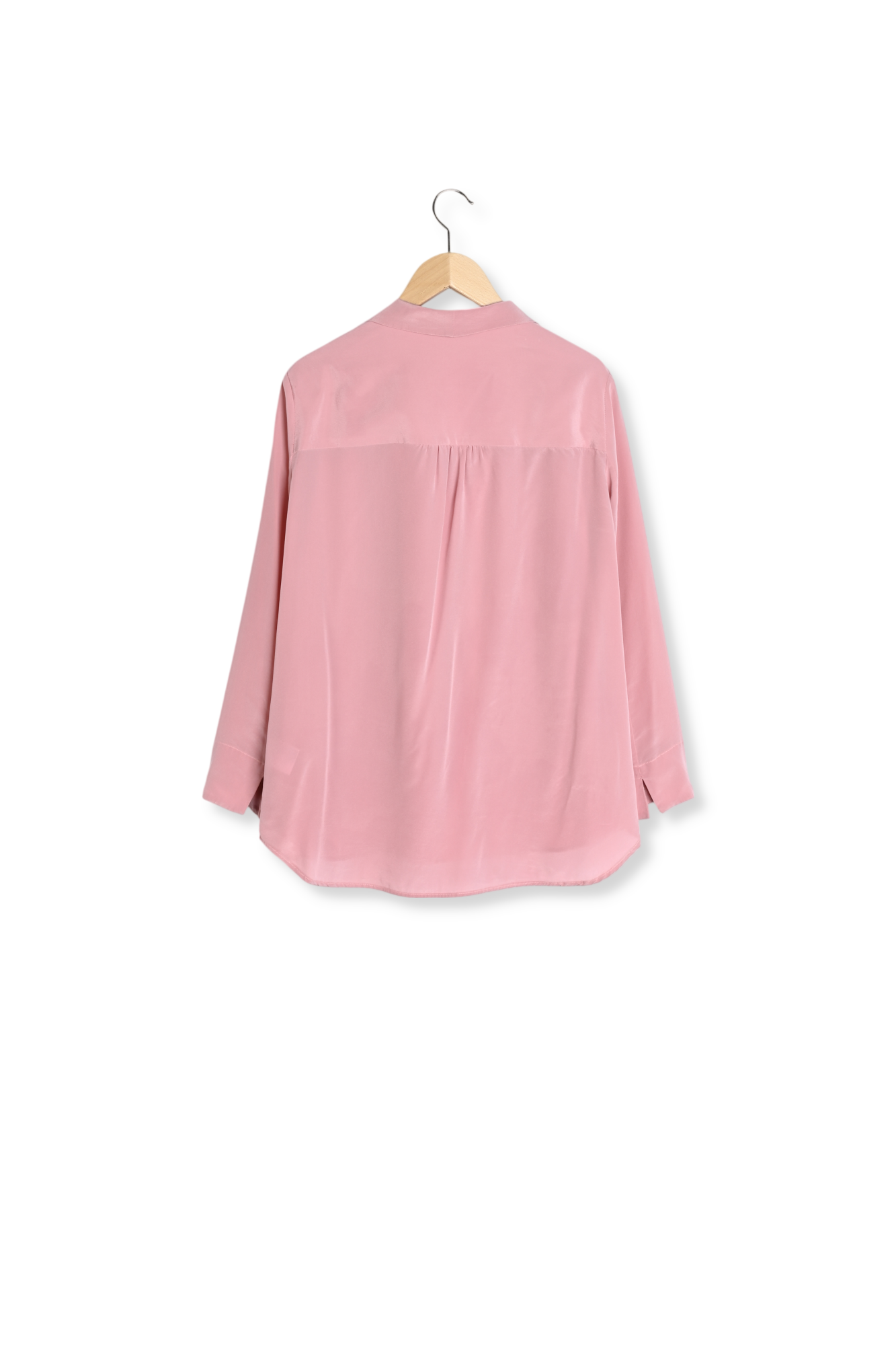 MADDIE - Blouse en soie lavallière Faume - seconde main