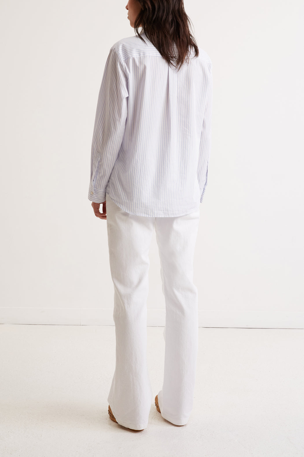 Blouse en popeline rayée - CLEA Faume - seconde main