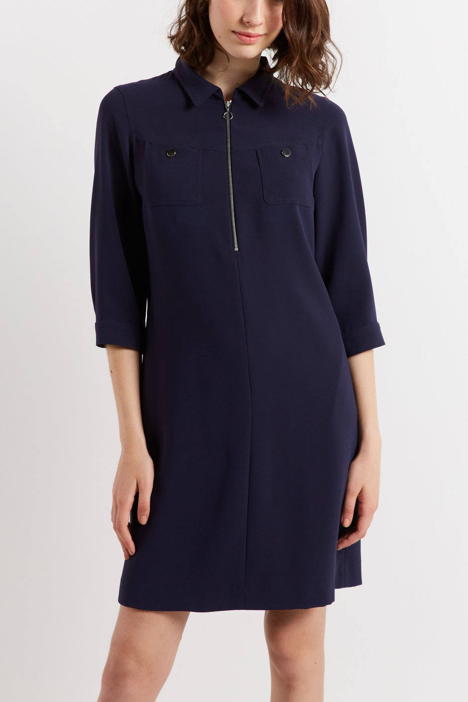 Robe courte zippée - JODY Faume - seconde main