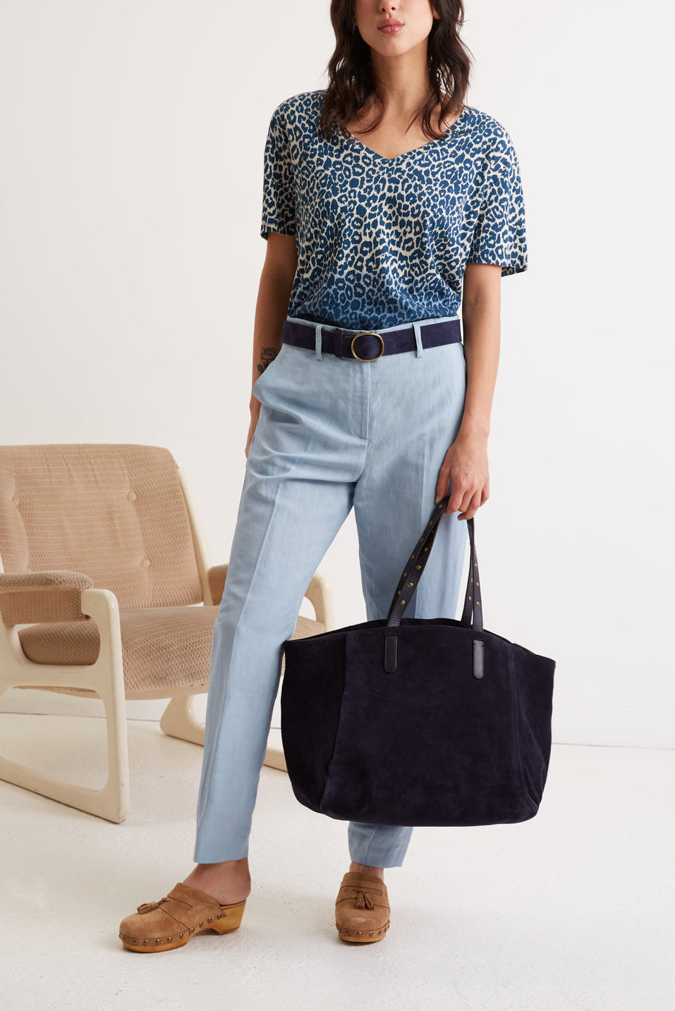 Pantalon de tailleur - ELINNA Faume - seconde main