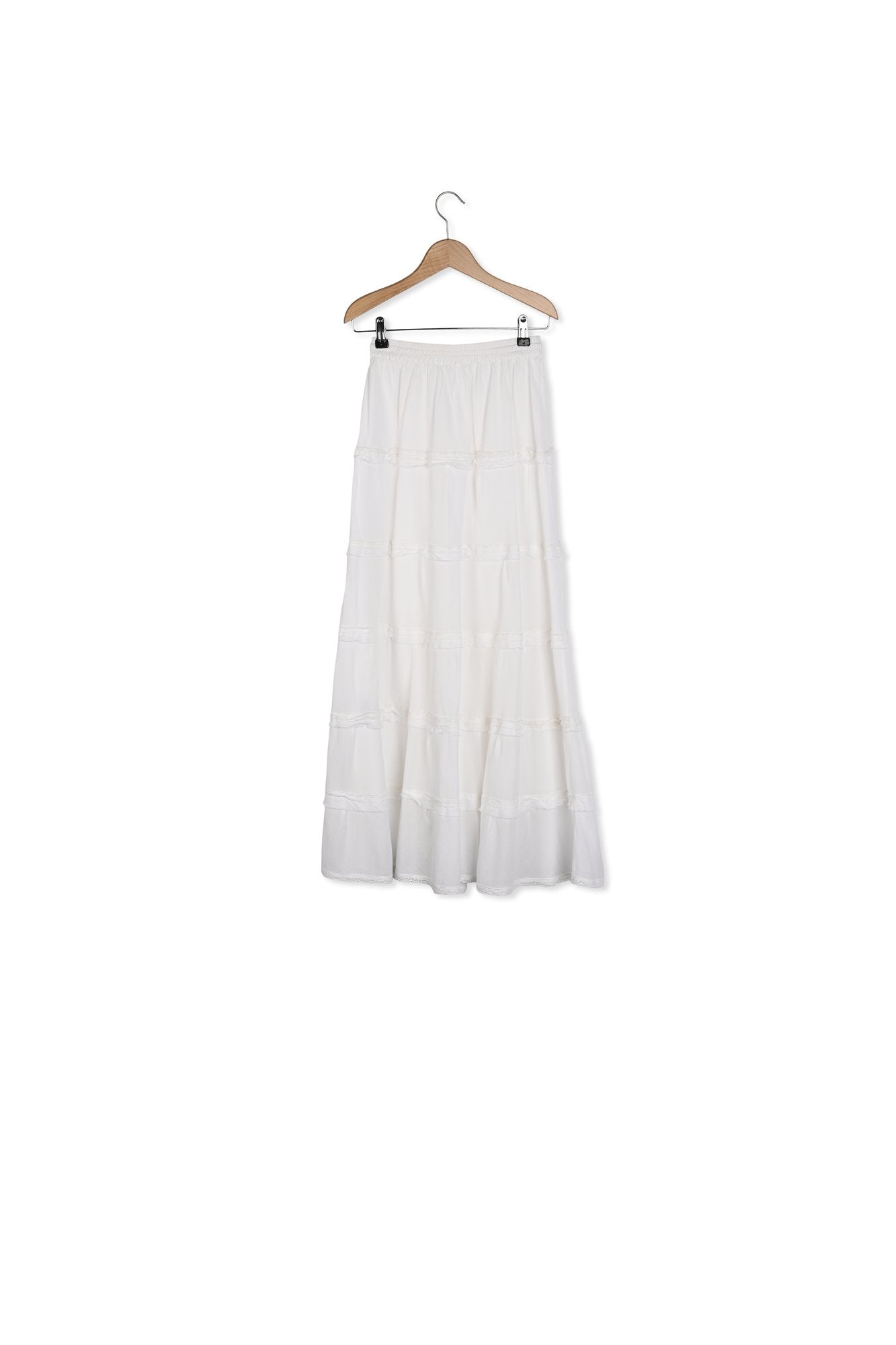 Jupe à volants en voile de coton - BROOKE Faume - seconde main