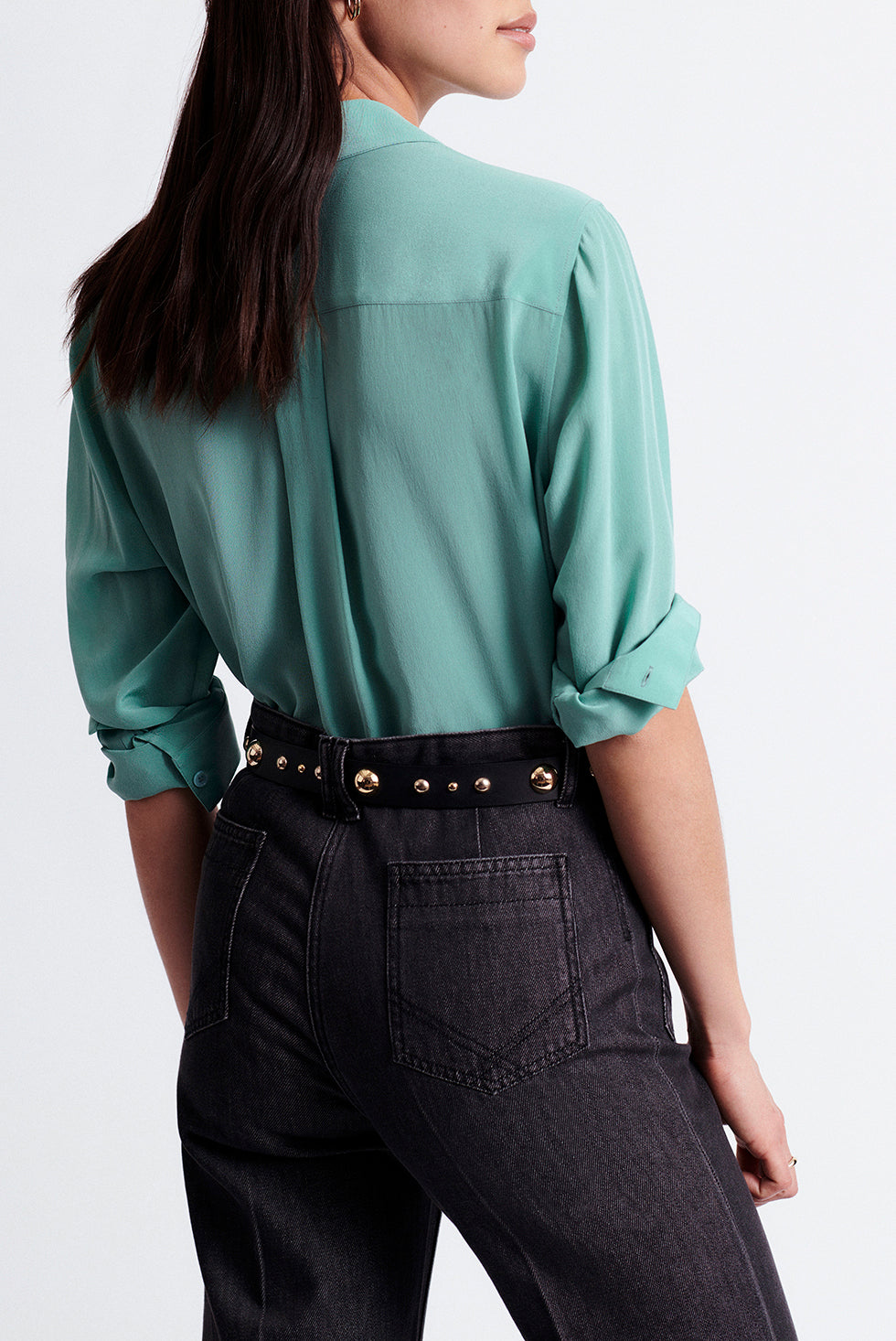 NEVE - Chemisier en soie Faume - seconde main