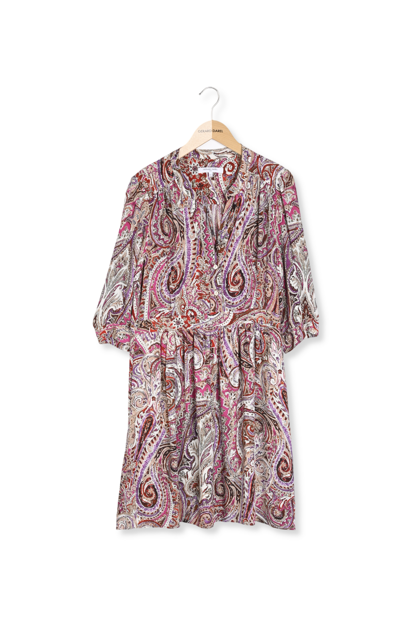 Robe midi à imprimé cachemire - JAEL Faume - seconde main