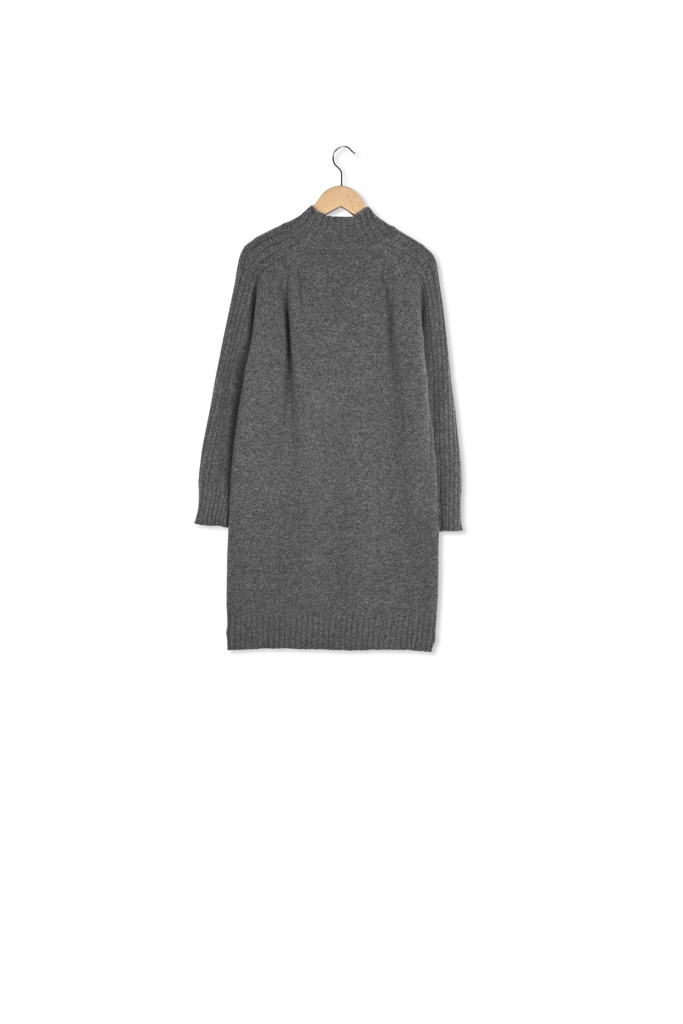 Robe à col montant en laine et cachemire - SOLIA Faume - seconde main