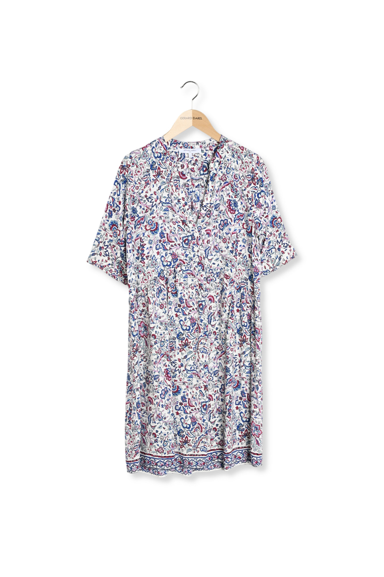 Robe courte à fleurs - JUSTINIEN Faume - seconde main