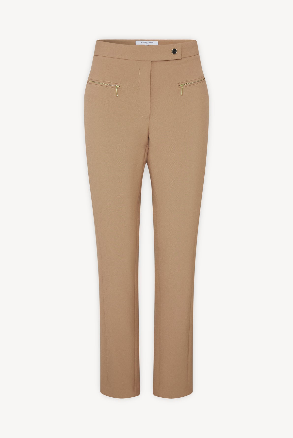EMIL - Pantalon droit Stretch avec poches zippées Faume - seconde main