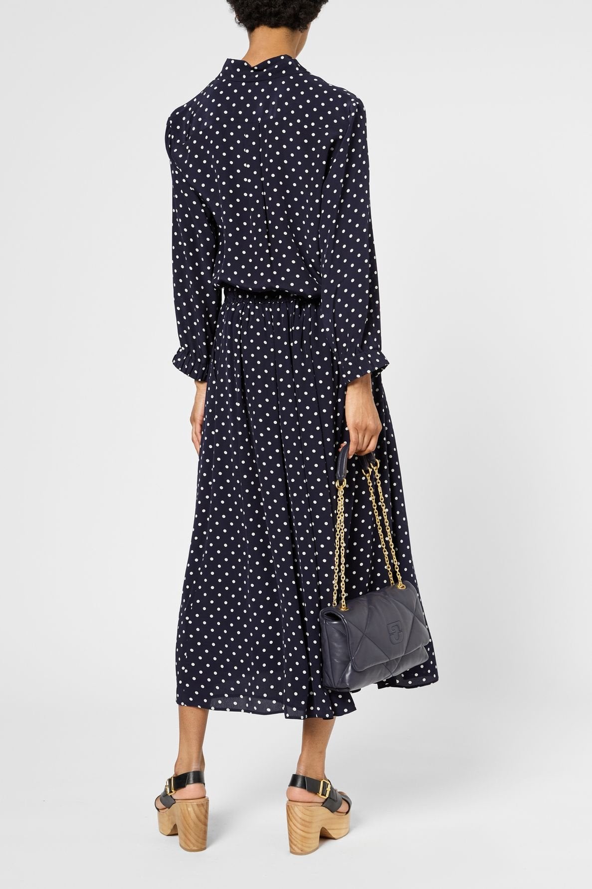 Jupe plissée à pois - VANYA Faume - seconde main