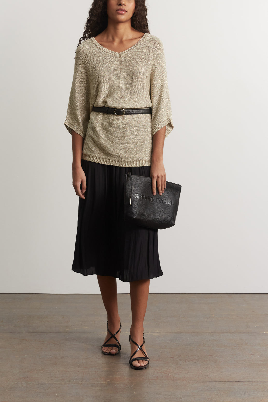 Pull doré - LAZLO Faume - seconde main