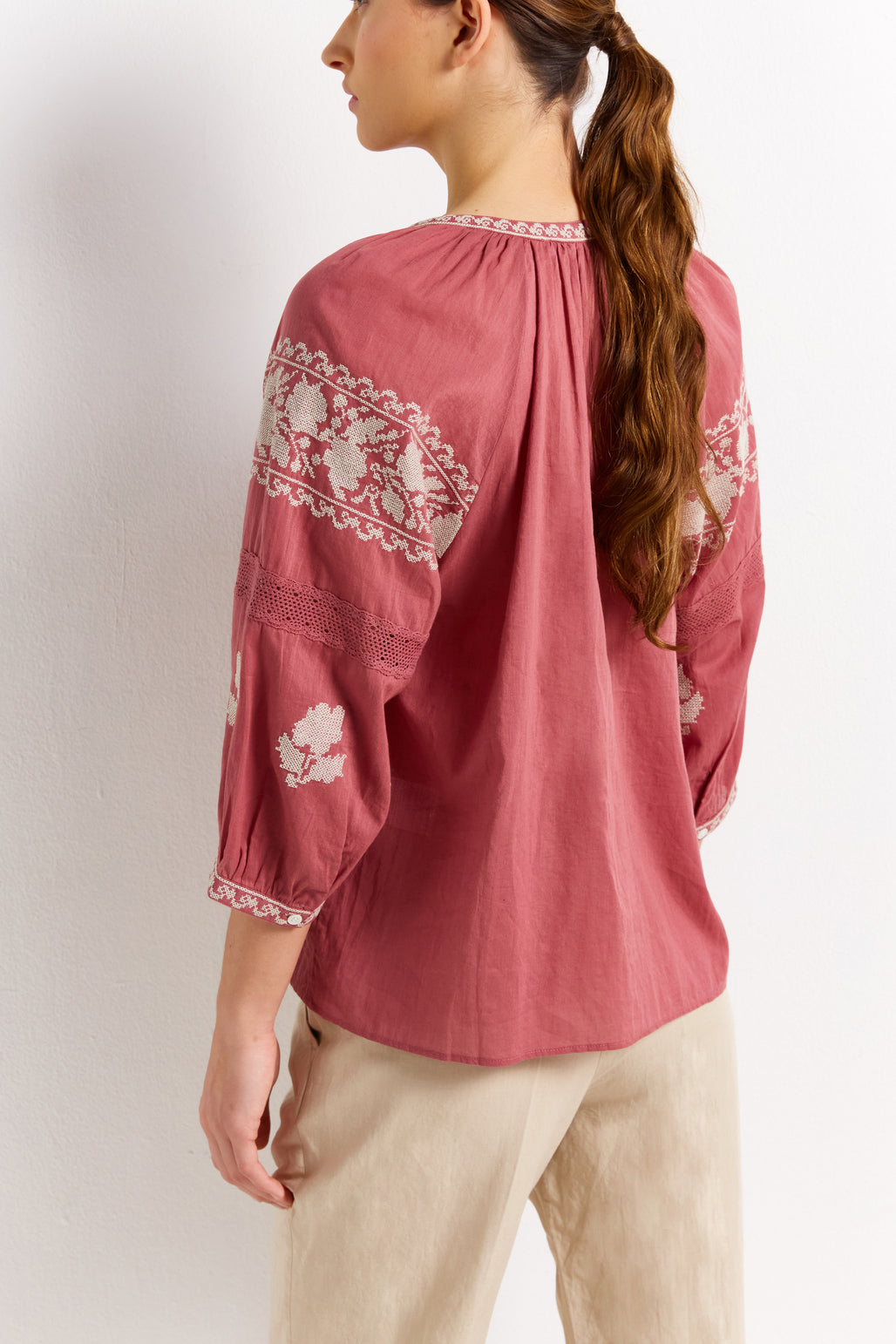 Blouse bohème - CANELLE Faume - seconde main
