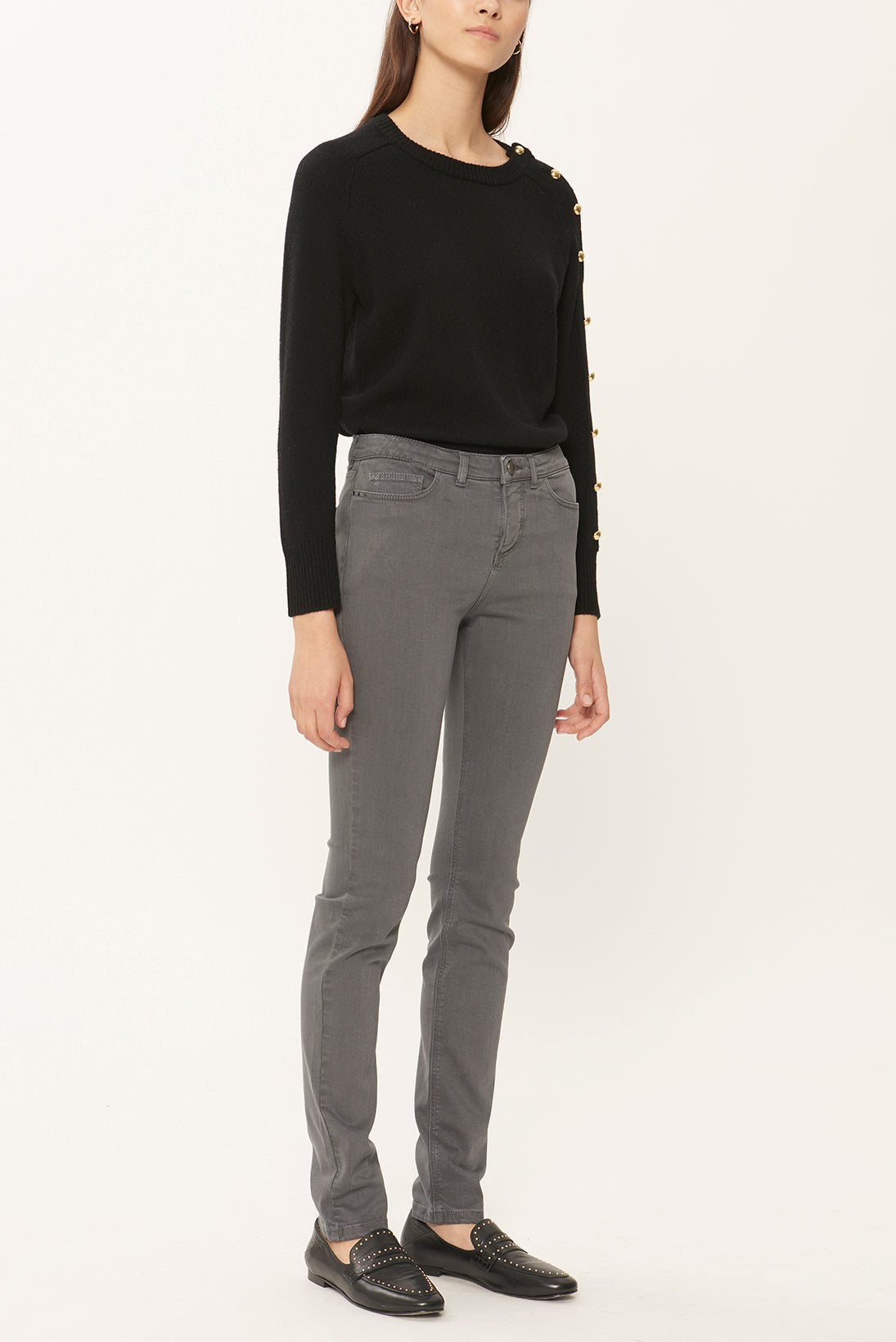LISE - Jean slim en coton mélangé Faume - seconde main