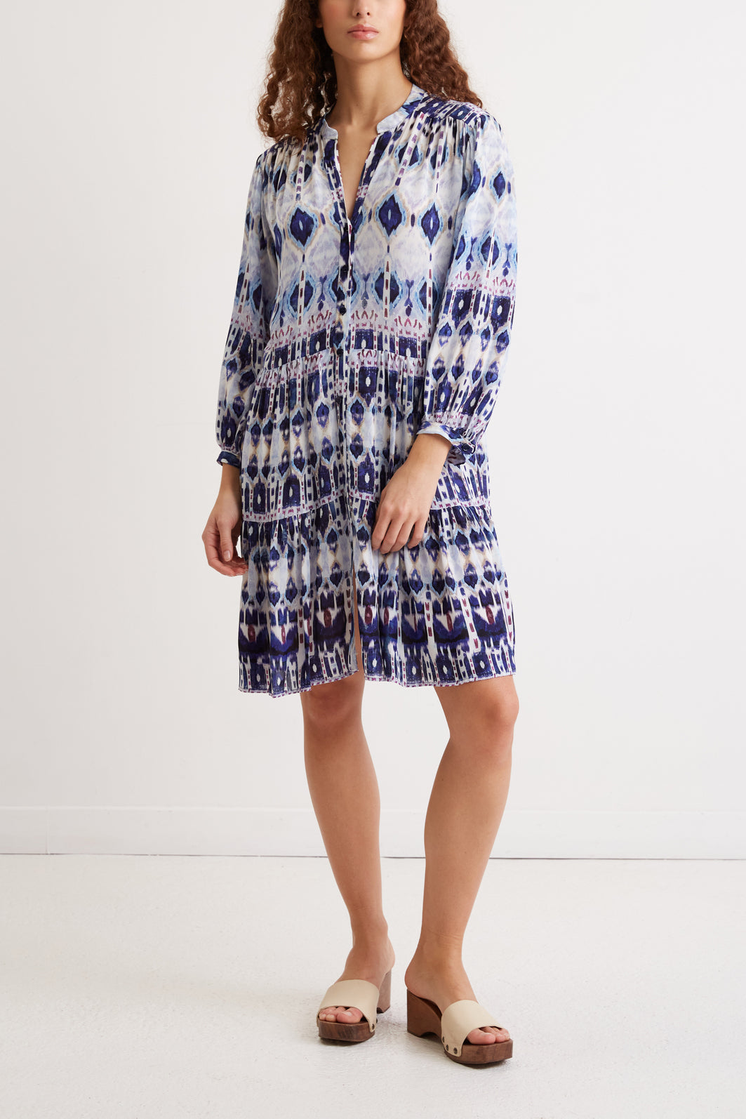 Robe courte ethnique - JAUFREY Faume - seconde main