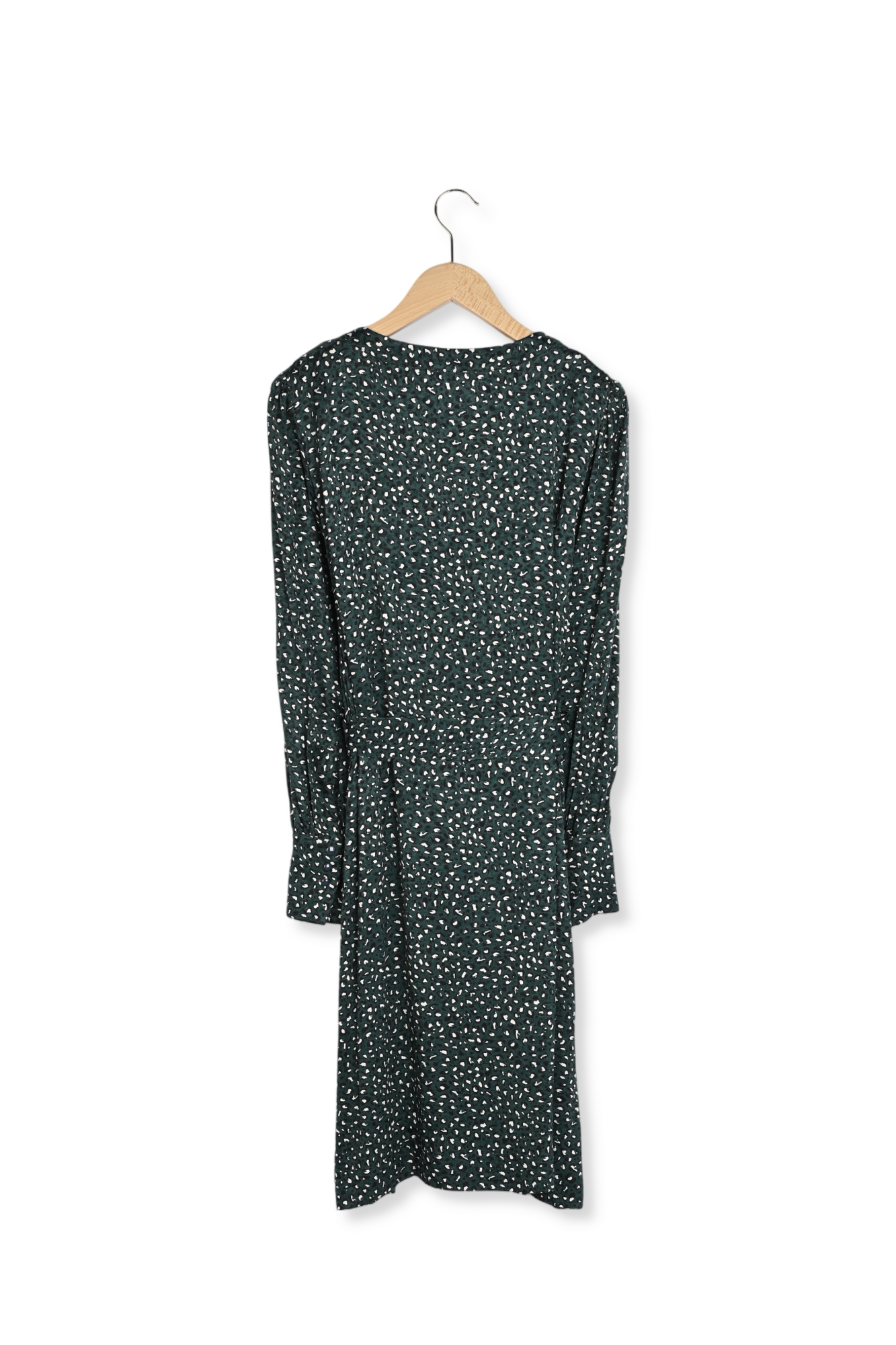 Tracey - Robe ceinturée à imprimé animalier Faume - seconde main