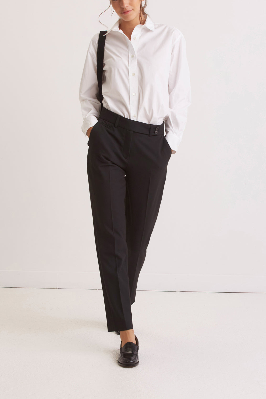 Pantalon de tailleur cigarette - ELIASS Faume - seconde main